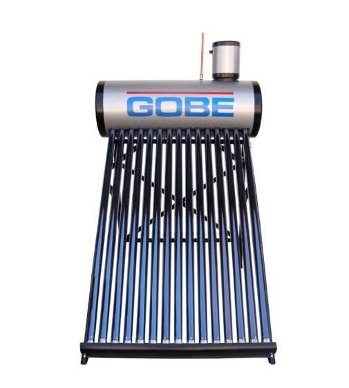 Panou solar cu 12 tuburi vidate si rezervor nepresurizat de 120 litri Gobe